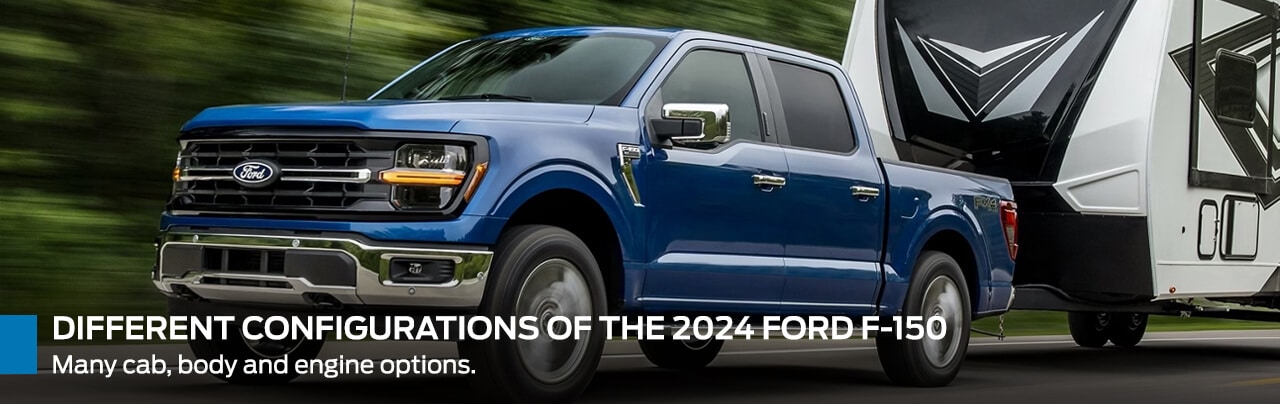 The different configurations of the 2024 Ford F-150