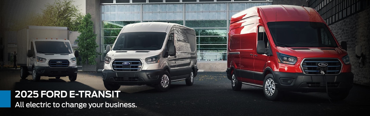 2025 Ford E-Transit: the 100% electric van designed for professionals