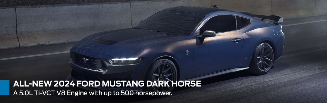 The 2024 Ford Mustang Dark Horse: racing and recreation