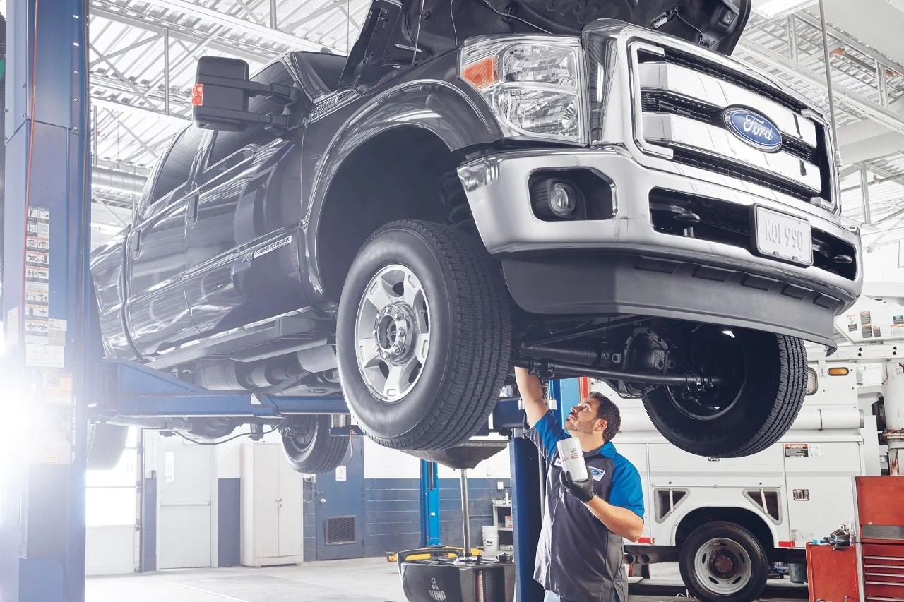 Maintenance of your vehicle recommended by Ford