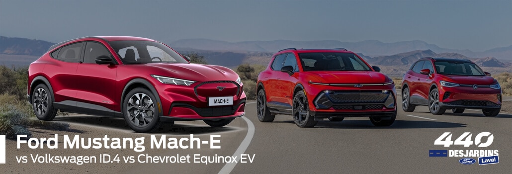 Ford Mustang Mach-E vs Volkswagen ID.4 vs Chevrolet Equinox EV: The Best Electric SUV