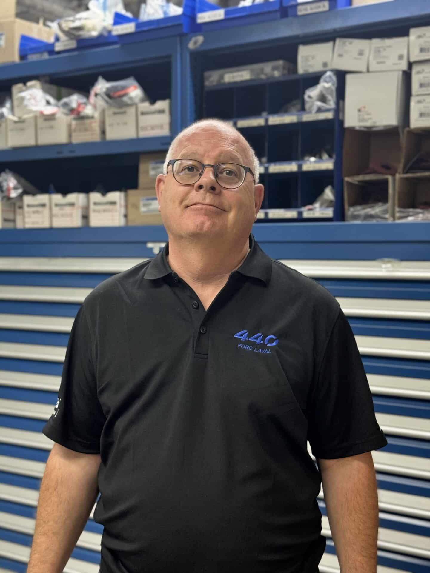 Pierre Martin Workshop parts clerk